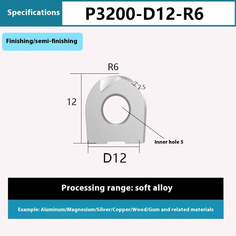 1149-South Lion Ball End Semicircular Inserts Finishing R4R5R6R8R10R12.5R15R16 20ZPFG/BNMP3202 Shandong Denso Pricision Tools Co.,Ltd.