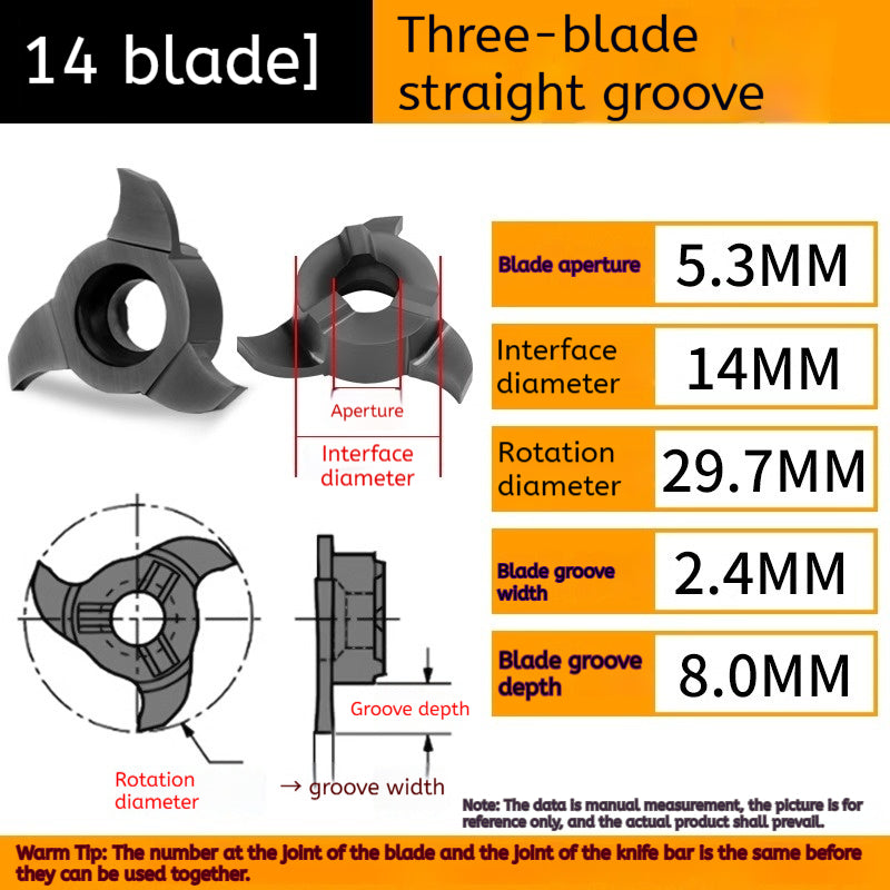 1152-Germany imported t-type cutter three-edged six-edged alloy t-type milling cutter small hole slot cutter cyclone milling cutter internal hole milling slot inserts Shandong Denso Pricision Tools Co.,Ltd.