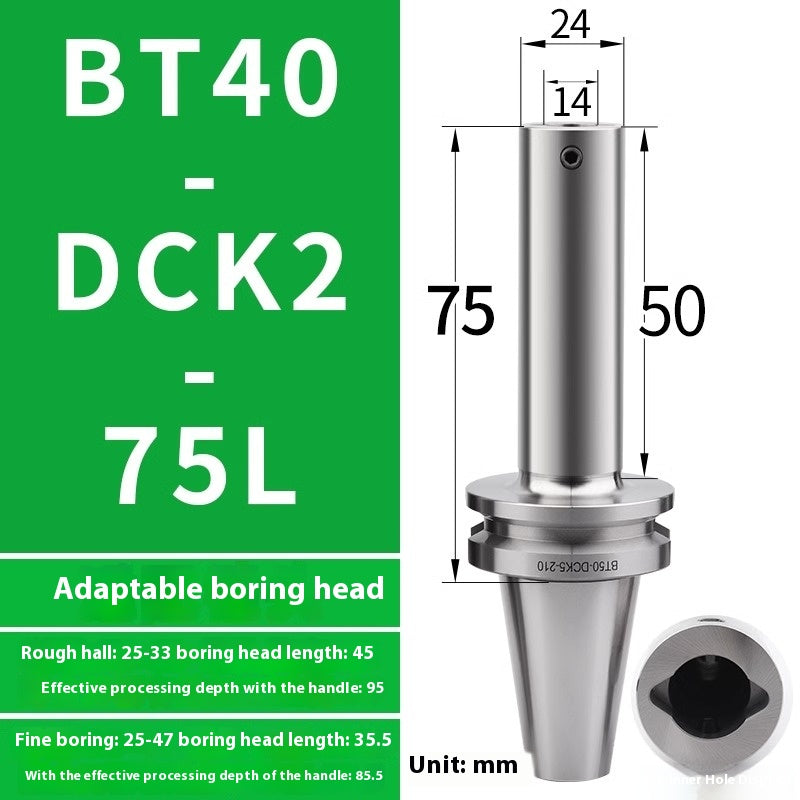 10050  BT40/BT50-DCK boring holder High Precision Vibration Resistant Boring Toolholder Shandong Denso Pricision Tools Co.,Ltd.