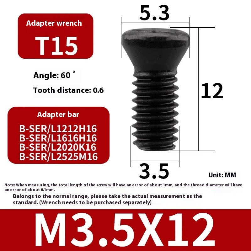 5003  CNC Turning Tools External Threaded Toolholder B-SER2020K16/2525M16 Trapezoidal Threaded Tools Lathe Turning Toolholder