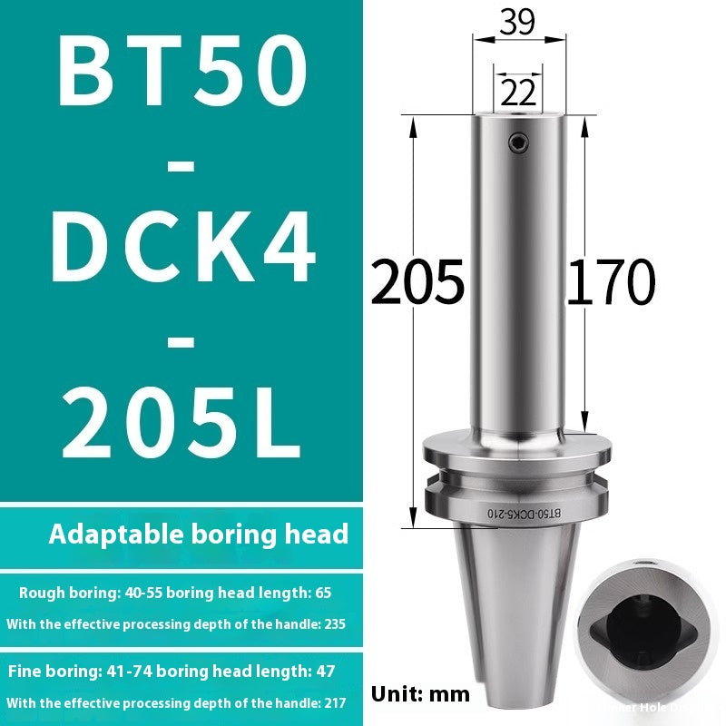 10050  BT40/BT50-DCK boring holder High Precision Vibration Resistant Boring Toolholder Shandong Denso Pricision Tools Co.,Ltd.