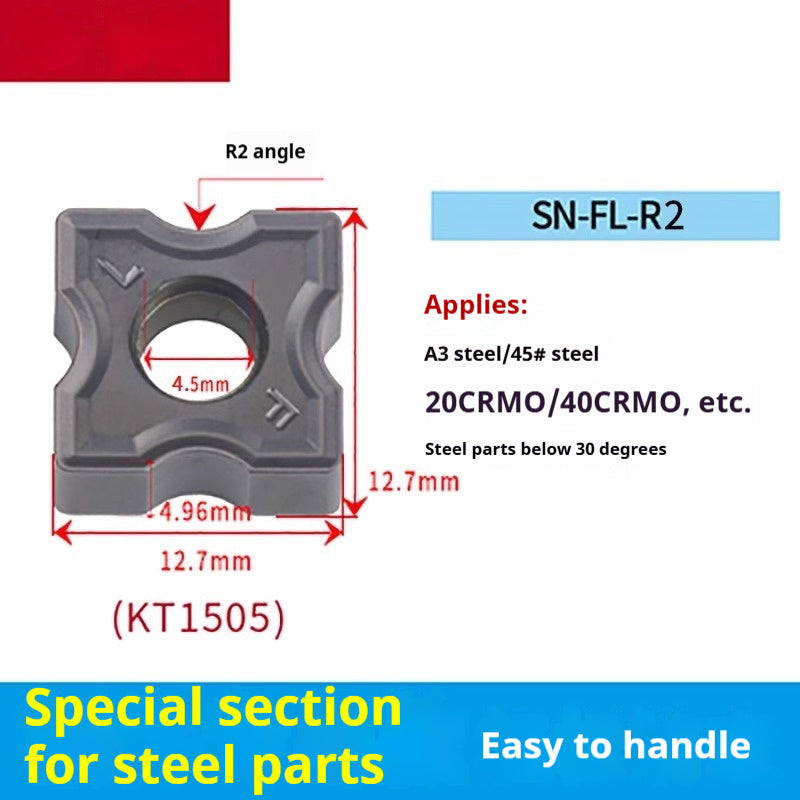 6011 Chamfering machine blade R angle processing steel parts CNC stainless steel cutter grain desktop / composite chamfering cutter grain Shandong Denso Pricision Tools Co.,Ltd.