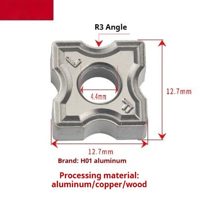 6011 Chamfering machine blade R angle processing steel parts CNC stainless steel cutter grain desktop / composite chamfering cutter grain Shandong Denso Pricision Tools Co.,Ltd.