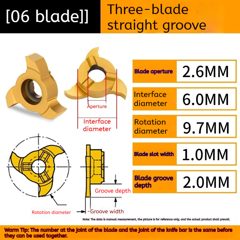 1151-Germany imported t-type cutter three-edged six-edged alloy t-type milling cutter small hole slot cutter cyclone milling cutter internal hole milling slot inserts Shandong Denso Pricision Tools Co.,Ltd.