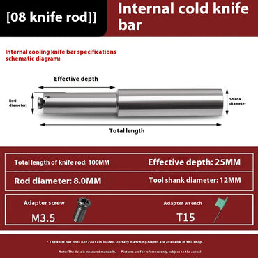 1155-Germany imported three-flute six-flute arc t-mill cyclone milling cutter bore chamfering cutter thread t-mill TR Shandong Denso Pricision Tools Co.,Ltd.