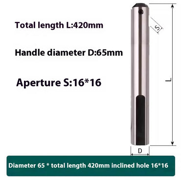 1175-Double Head Straight Shank Boring Bar Diameter 16-32 Adjustable Rough Boring Machine Boring Bar Boring Reaming Blind Hole 45 Degree 90 Degree