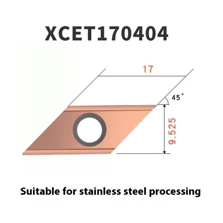6043 CNC numerical control ECC31005R long edge chamfering cutter bar 30 degree 45°60 large hole chamfering cutter XCET310404 Shandong Denso Pricision Tools Co.,Ltd.