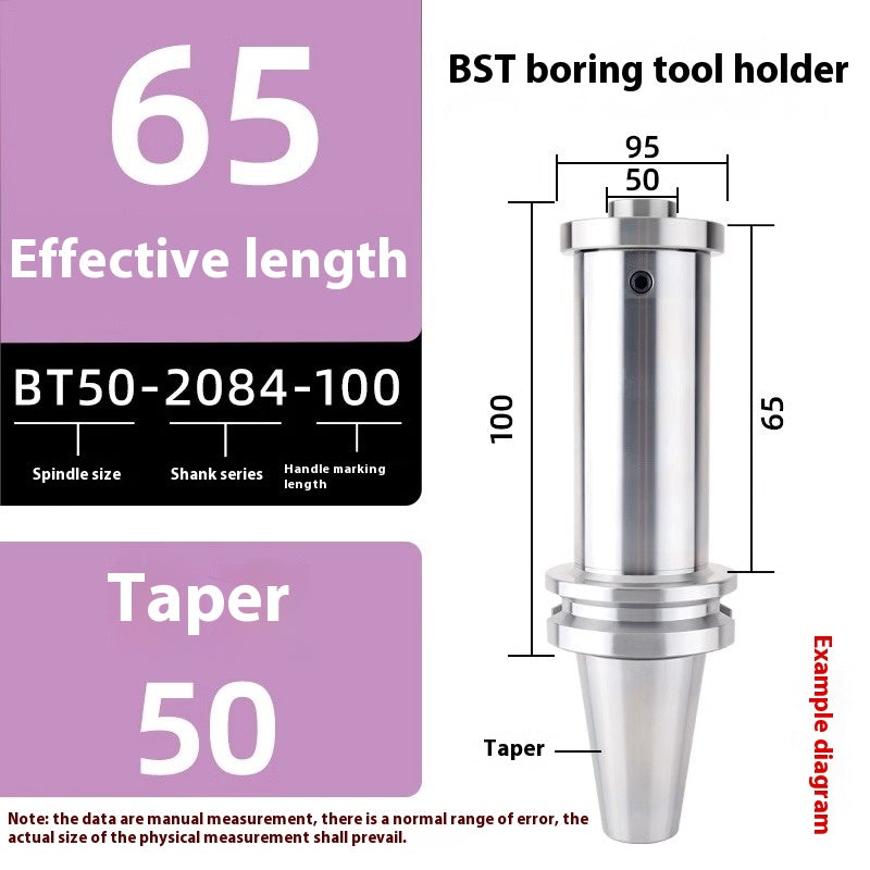 10047 BT40/50-BST Boring Tool Holder for CBH or RBH Boring Heads BST Adapter Shandong Denso Pricision Tools Co.,Ltd.