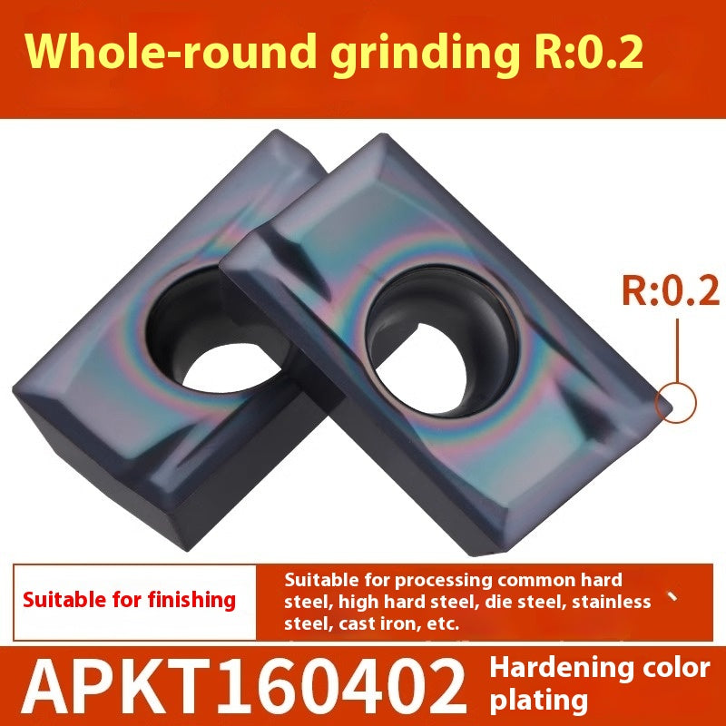 6008 CNC Milling Inserts APMT1135 Milling Blade 1604 Milling Head for Aluminum Alloy R0.8 Coated Rough Milling Machine Tool Pellets Shandong Denso Pricision Tools Co.,Ltd.