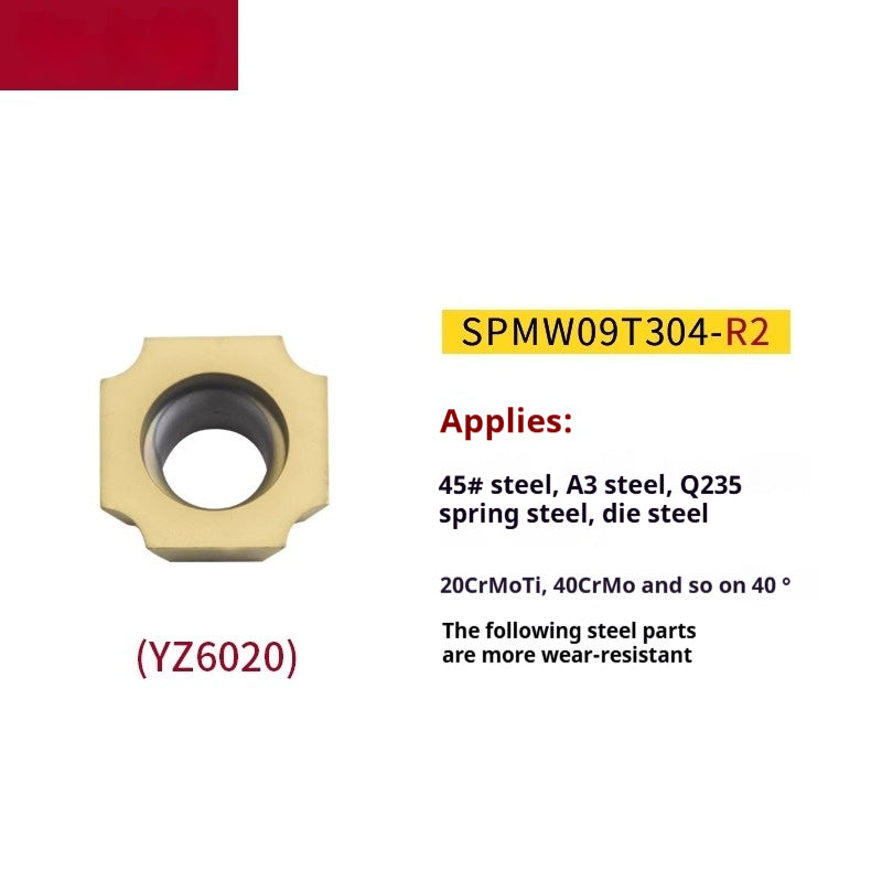 6011 Chamfering machine blade R angle processing steel parts CNC stainless steel cutter grain desktop / composite chamfering cutter grain Shandong Denso Pricision Tools Co.,Ltd.