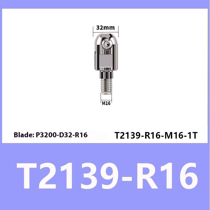 1157-Anti-vibration locking type milling cutter head threading cutter head interchangeable cutter head specification flush locking cutter head 1135/1604 Shandong Denso Pricision Tools Co.,Ltd.