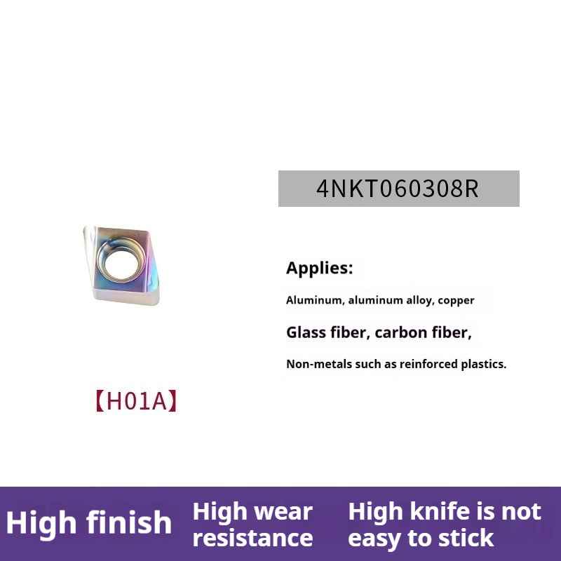 6006 CNC Aluminum Lathe Metal Ceramic Turning Inserts Nano-coated Cylindrical WNMG Bore CCMTAPMT Milling Inserts Shandong Denso Pricision Tools Co.,Ltd.