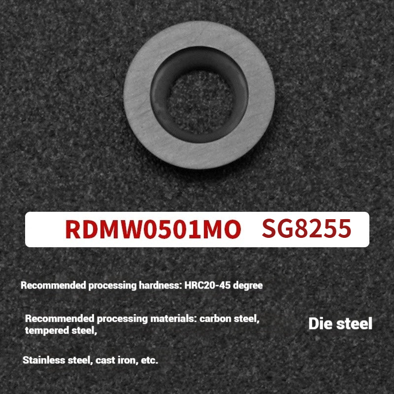 1055-erx 2.5r small diameter milling cutter shank instead of 8 9 10 11 12 13 tungsten carbide milling cutter rmdw0501 inserts Shandong Denso Pricision Tools Co.,Ltd.
