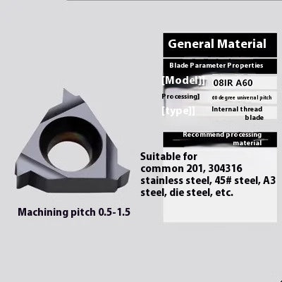 6038 HSMT Thread Milling Toolholder Slotting Machining Center Threaded Toolholder SMT Single Thread, Single Tooth Toolholder Internally Cooled 16IR Shandong Denso Pricision Tools Co.,Ltd.