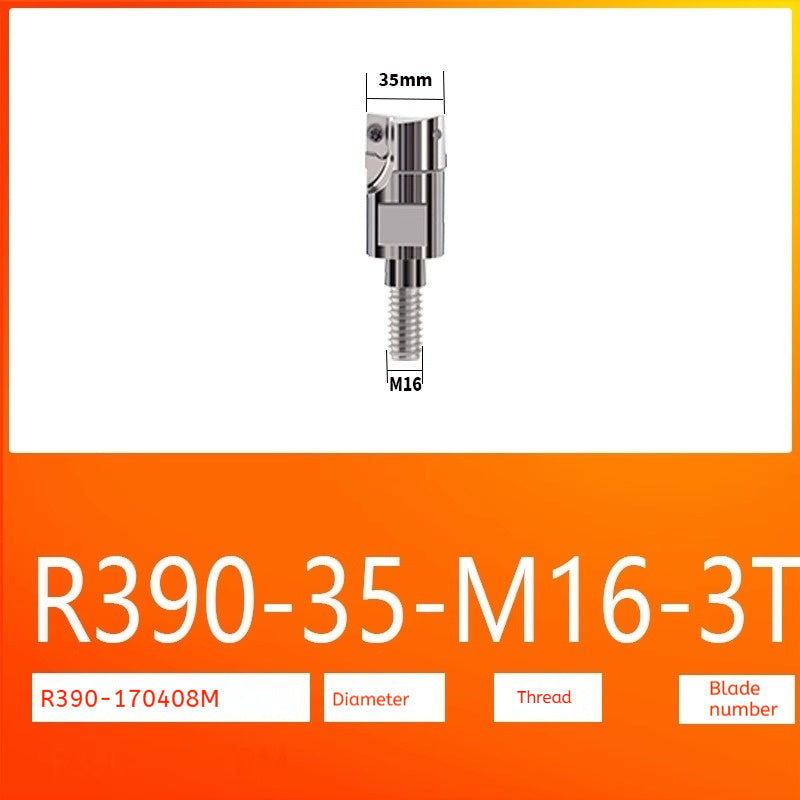 1157-Anti-vibration locking type milling cutter head threading cutter head interchangeable cutter head specification flush locking cutter head 1135/1604 Shandong Denso Pricision Tools Co.,Ltd.