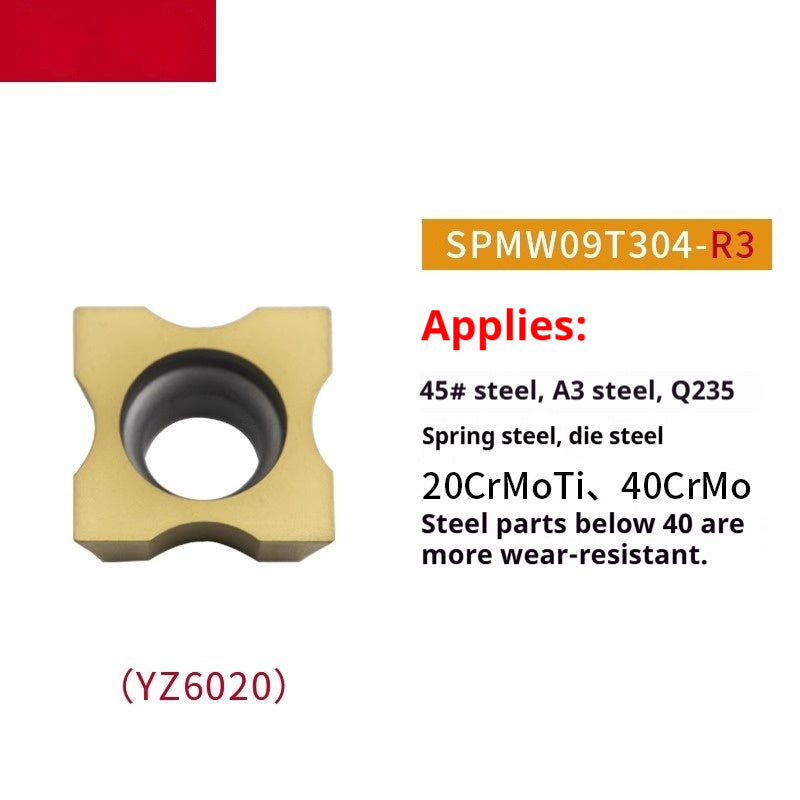 6011 Chamfering machine blade R angle processing steel parts CNC stainless steel cutter grain desktop / composite chamfering cutter grain Shandong Denso Pricision Tools Co.,Ltd.