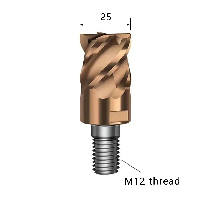 Indexable end mill conical end mills Shandong Denso Pricision Tools Co.,Ltd.