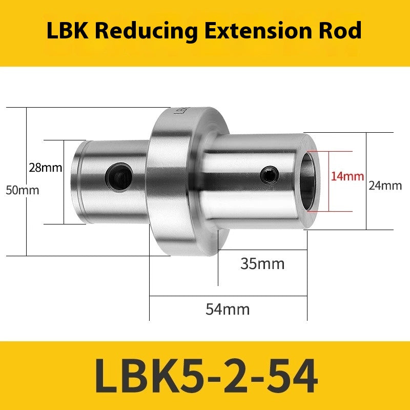 1176-Reducing Boring Tool Extension Bar LBK2/3/4/5/6 Adapter Bar Machining Center Fine & Rough Boring Tool Shank Reducing Extension Bar