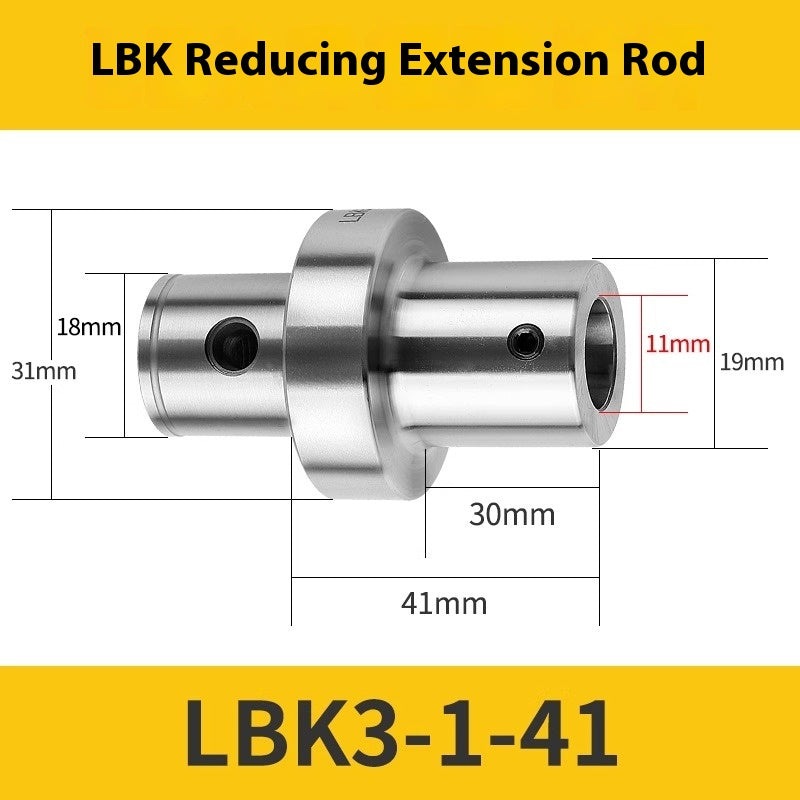 1176-Reducing Boring Tool Extension Bar LBK2/3/4/5/6 Adapter Bar Machining Center Fine & Rough Boring Tool Shank Reducing Extension Bar