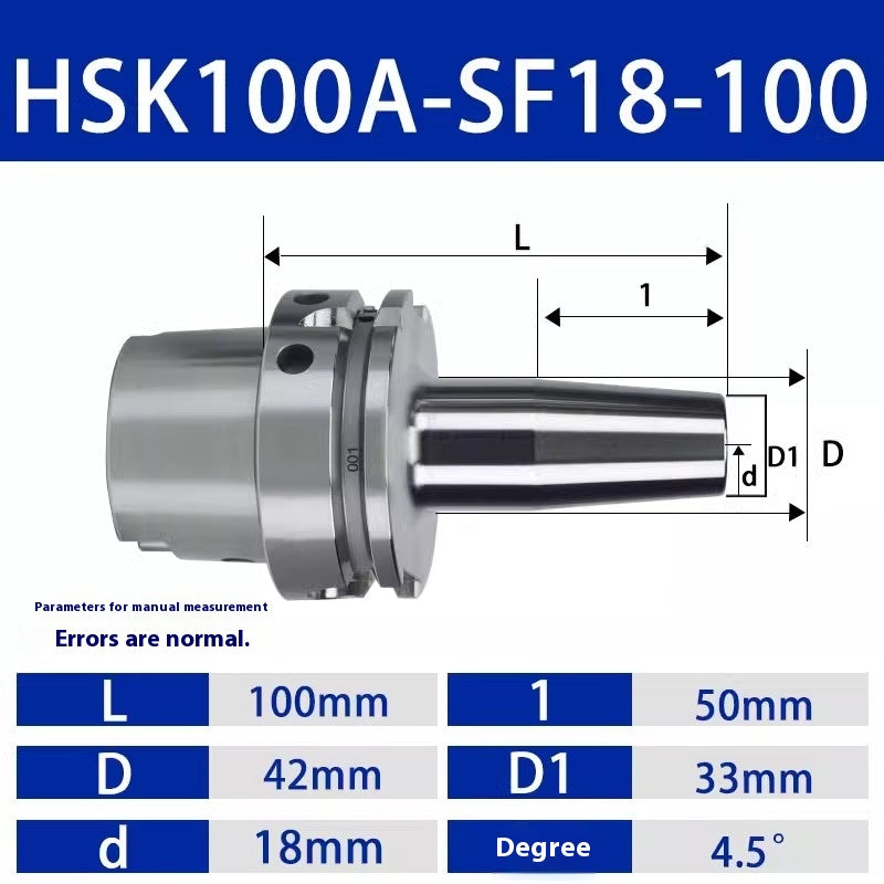 10021 HSK50/63/100A  Heat Shrink Handle Heat Expansion Handle Sintering Integrated Handle Shandong Denso Pricision Tools Co.,Ltd.