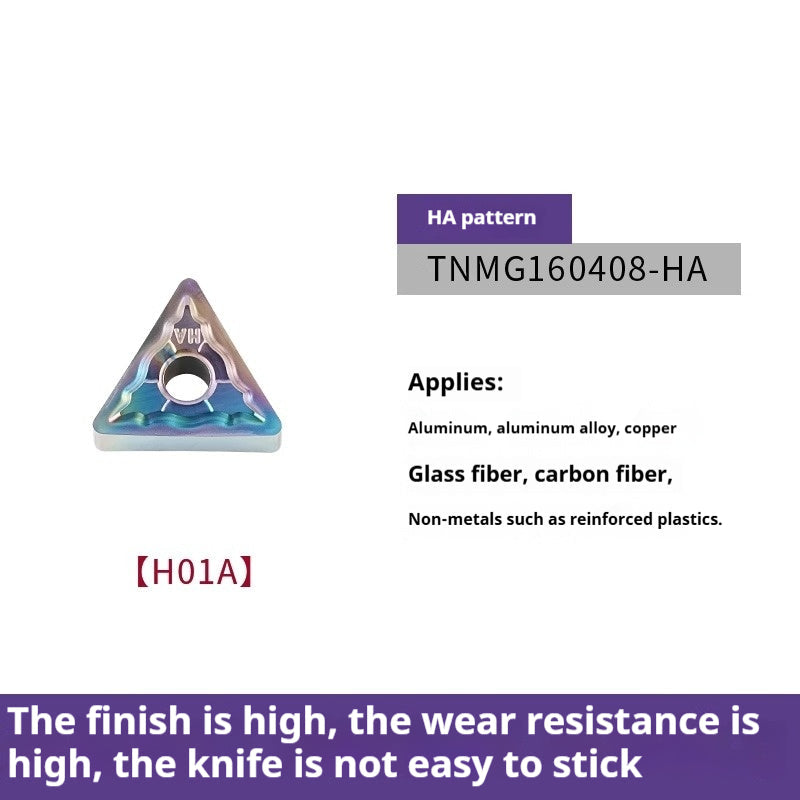 6006 CNC Aluminum Lathe Metal Ceramic Turning Inserts Nano-coated Cylindrical WNMG Bore CCMTAPMT Milling Inserts Shandong Denso Pricision Tools Co.,Ltd.