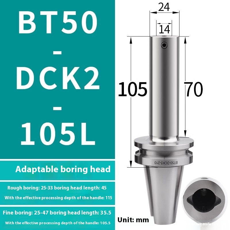 10050  BT40/BT50-DCK boring holder High Precision Vibration Resistant Boring Toolholder Shandong Denso Pricision Tools Co.,Ltd.