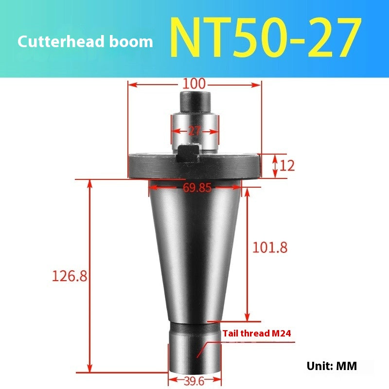 6021CNC Milling Machine 7:24 Cutter Block Boom NT50-40/60 Face Milling Cutter Block with Four Holes Indexable Boring Machine Boom Shandong Denso Pricision Tools Co.,Ltd.