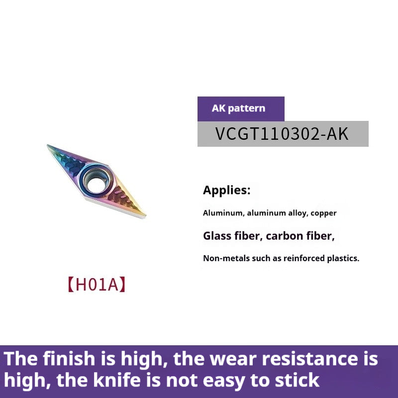 6006 CNC Aluminum Lathe Metal Ceramic Turning Inserts Nano-coated Cylindrical WNMG Bore CCMTAPMT Milling Inserts Shandong Denso Pricision Tools Co.,Ltd.