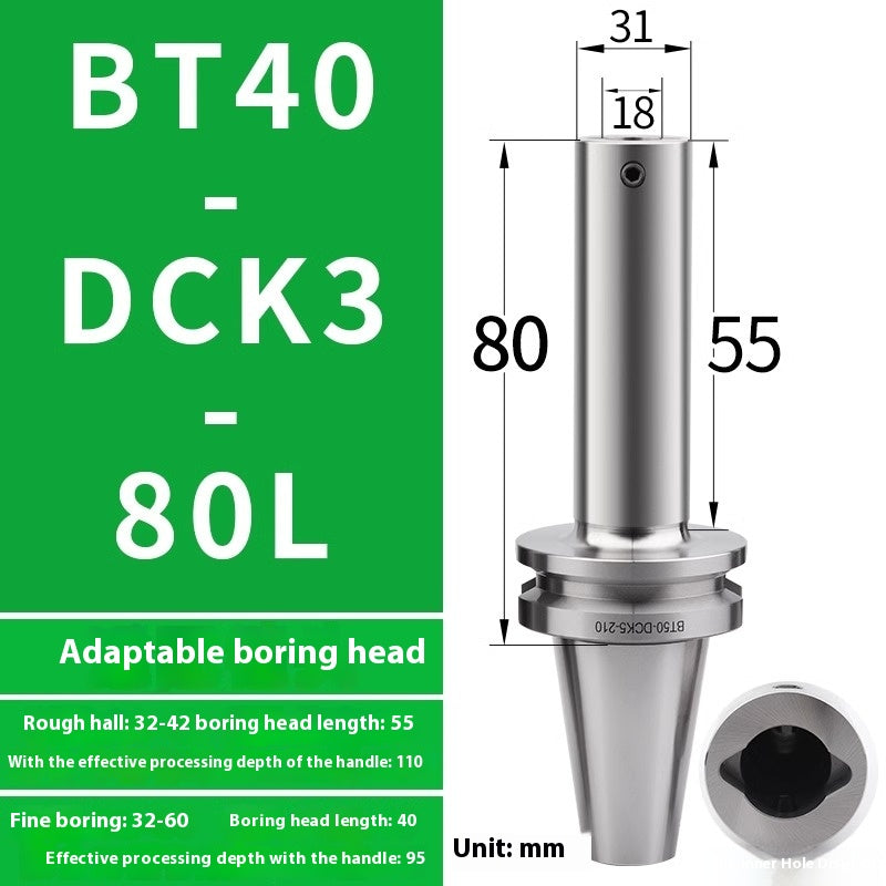 10050  BT40/BT50-DCK boring holder High Precision Vibration Resistant Boring Toolholder Shandong Denso Pricision Tools Co.,Ltd.