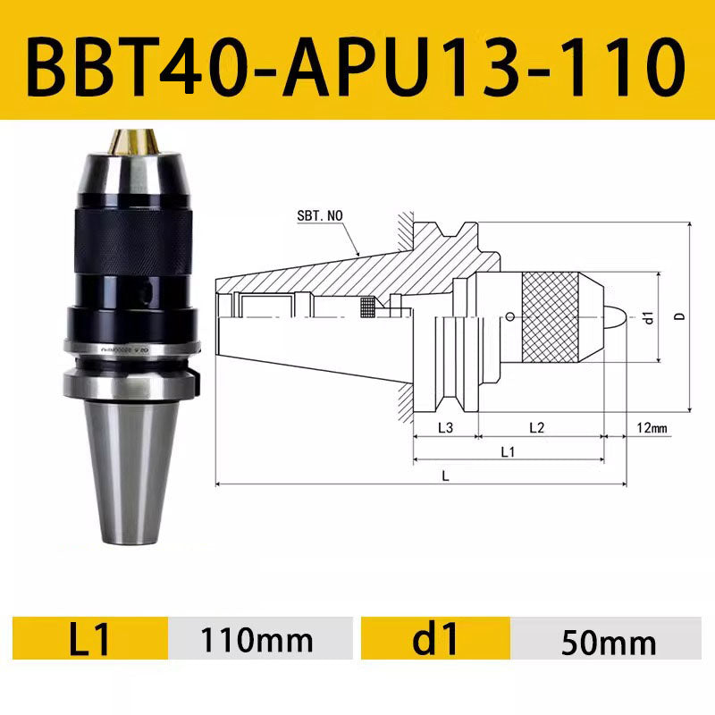 541 BBT50 BBT40  Double-sided fit full range shanks high precision dynamic balancing AUP