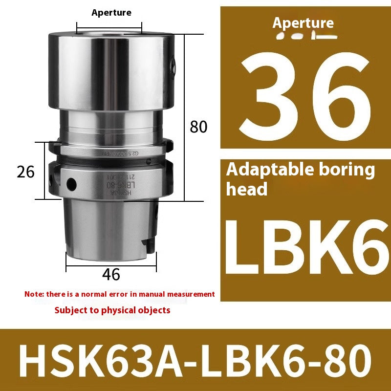 6003 HSK63A CNC toolholder ER FMB Side-fixed LBK Powerful Full Series High Precision G2.5 Dynamic Balance 0.002 Shandong Denso Pricision Tools Co.,Ltd.