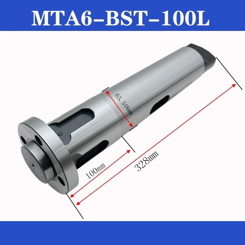 1178-Machining Center BT-BST Large Bore Boring Toolholder 4 Hole Bridge Shank Boring Machine Mo's MT-BST Toolholder Extension