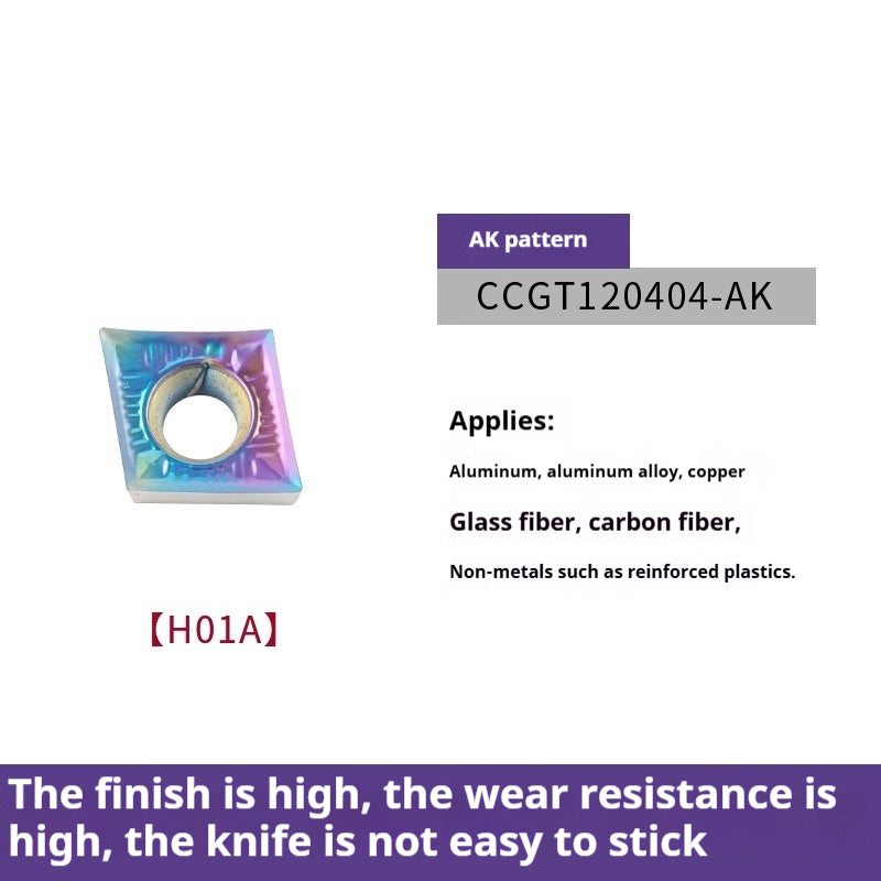 6006 CNC Aluminum Lathe Metal Ceramic Turning Inserts Nano-coated Cylindrical WNMG Bore CCMTAPMT Milling Inserts Shandong Denso Pricision Tools Co.,Ltd.
