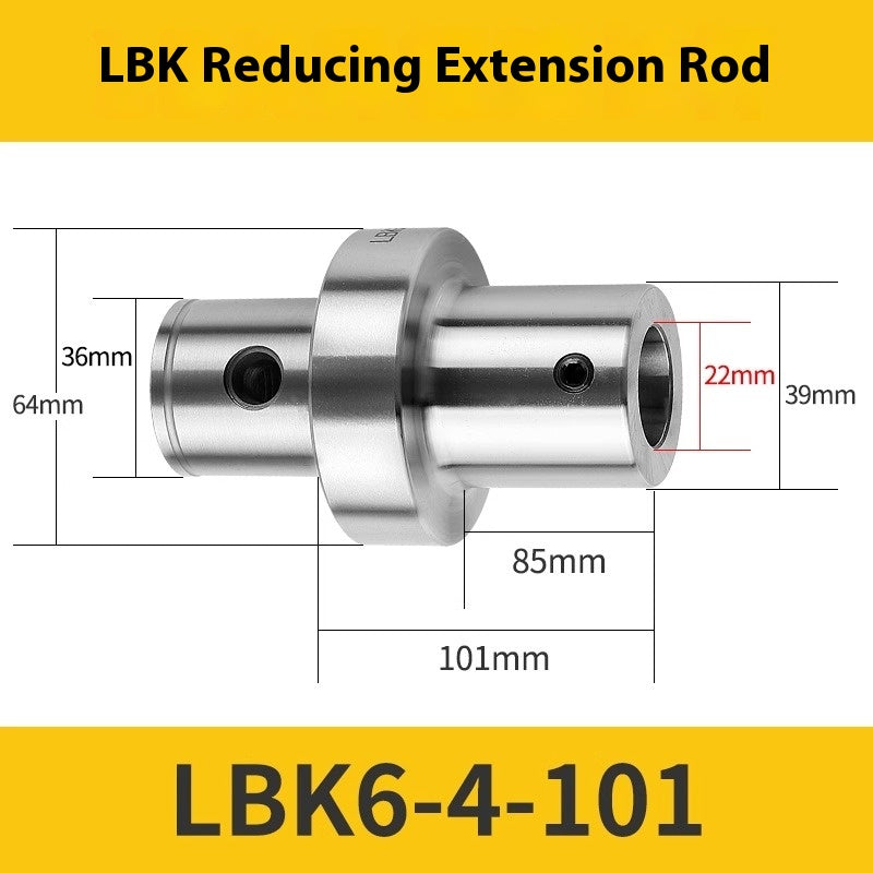 1176-Reducing Boring Tool Extension Bar LBK2/3/4/5/6 Adapter Bar Machining Center Fine & Rough Boring Tool Shank Reducing Extension Bar