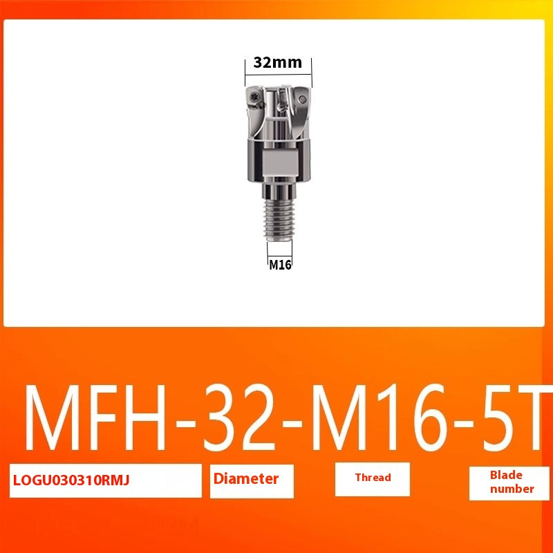 1157-Anti-vibration locking type milling cutter head threading cutter head interchangeable cutter head specification flush locking cutter head 1135/1604 Shandong Denso Pricision Tools Co.,Ltd.