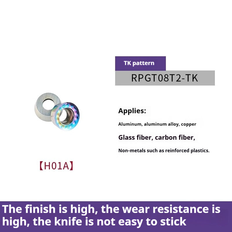 6006 CNC Aluminum Lathe Metal Ceramic Turning Inserts Nano-coated Cylindrical WNMG Bore CCMTAPMT Milling Inserts Shandong Denso Pricision Tools Co.,Ltd.