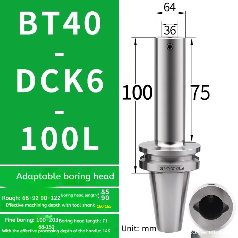 10050  BT40/BT50-DCK boring holder High Precision Vibration Resistant Boring Toolholder Shandong Denso Pricision Tools Co.,Ltd.