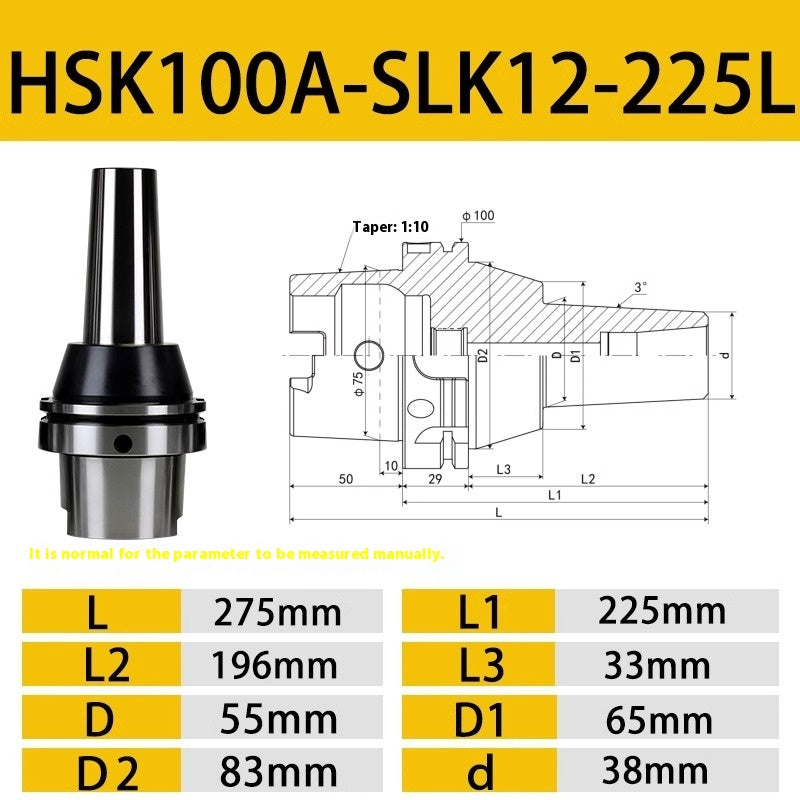 10020 HSK63 SLK Heat shrink handle Basic Toolholder HSK100A SLK Heat expansion hot-fit split sintered Toolholder Shandong Denso Pricision Tools Co.,Ltd.