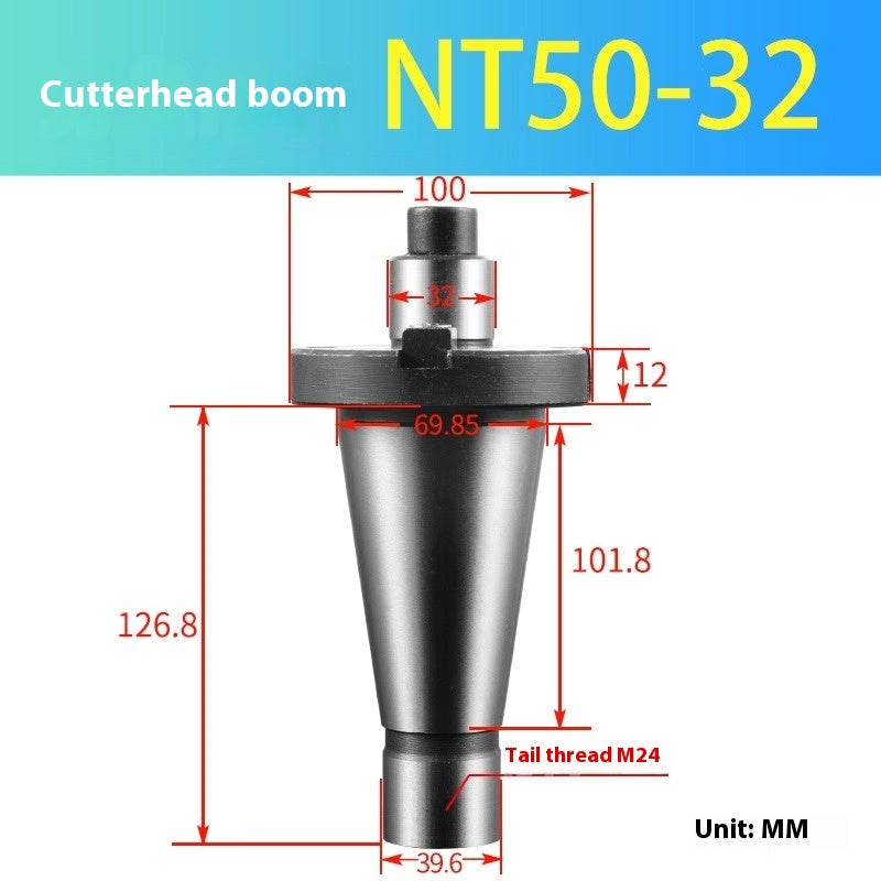 6021CNC Milling Machine 7:24 Cutter Block Boom NT50-40/60 Face Milling Cutter Block with Four Holes Indexable Boring Machine Boom Shandong Denso Pricision Tools Co.,Ltd.