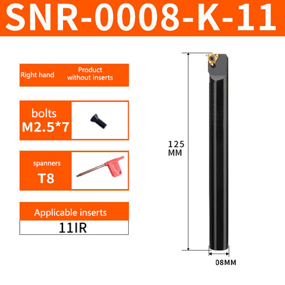 5000 SNR0016Q16/0020R16/K11 Internal Threading Toolholder CNC Thread Turning Tool/Turning Toolholder