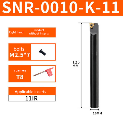 5000 SNR0016Q16/0020R16/K11 Internal Threading Toolholder CNC Thread Turning Tool/Turning Toolholder