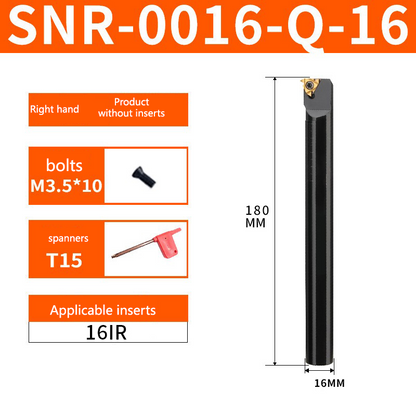 5000 SNR0016Q16/0020R16/K11 Internal Threading Toolholder CNC Thread Turning Tool/Turning Toolholder