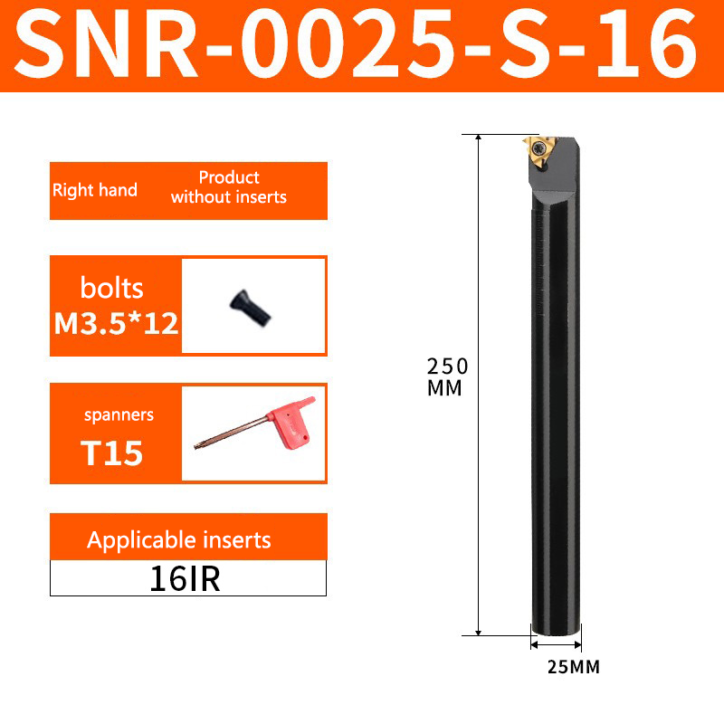 5000 SNR0016Q16/0020R16/K11 Internal Threading Toolholder CNC Thread Turning Tool/Turning Toolholder