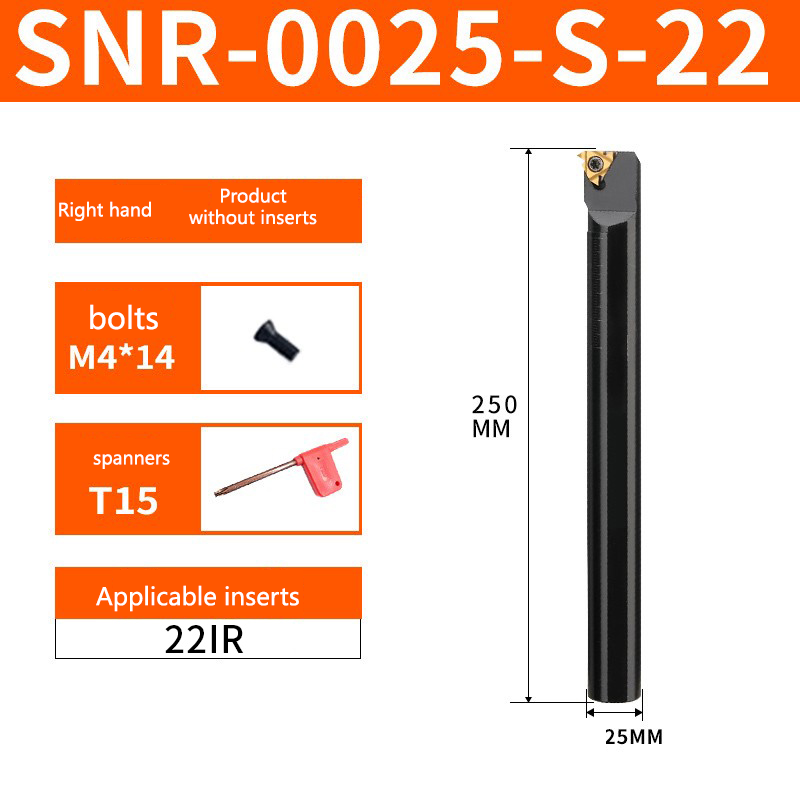 5000 SNR0016Q16/0020R16/K11 Internal Threading Toolholder CNC Thread Turning Tool/Turning Toolholder