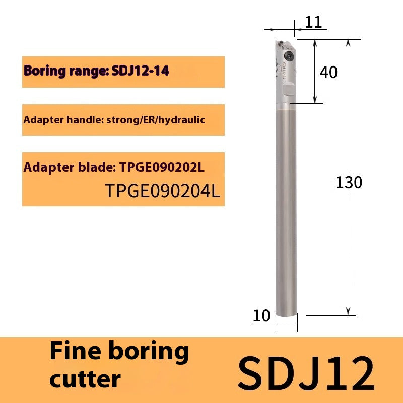 2055-Fine-tuned fine boring cutter set, CNC machining center, adjustable fine boring head, BT40 boring cutter SBJ shank Shandong Denso Pricision Tools Co.,Ltd.