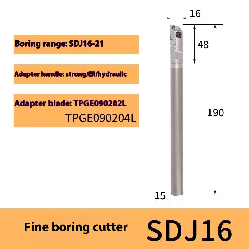 2055-Fine-tuned fine boring cutter set, CNC machining center, adjustable fine boring head, BT40 boring cutter SBJ shank Shandong Denso Pricision Tools Co.,Ltd.