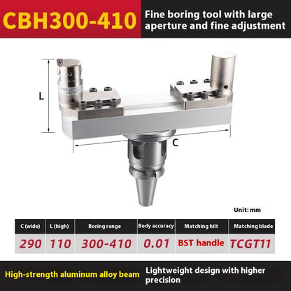 2053-Fine-tuning precision boring tool BT40-EWN tool holder double-edged rough boring tool outer diameter machining center nbh2084NBJ16 set Shandong Denso Pricision Tools Co.,Ltd.