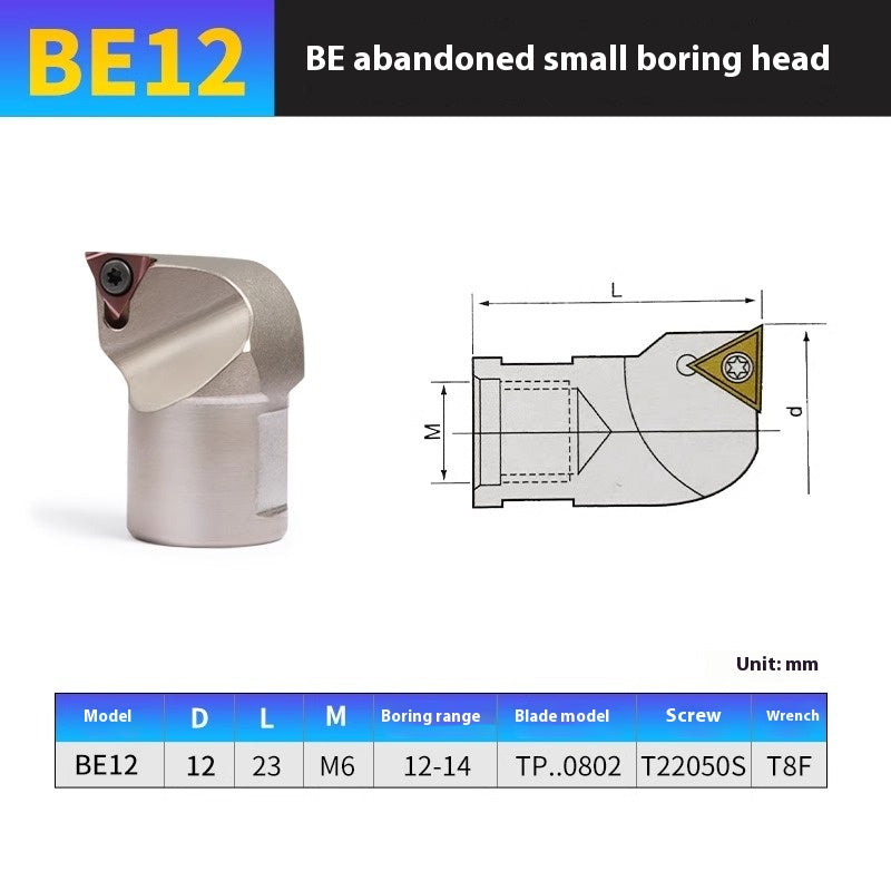 2056-CBR20/30 Precision Cylindrical Boring Tool Holder Combined Machining Center Back Boring Cylindrical Boring Abandoned Boring Head Shandong Denso Pricision Tools Co.,Ltd.