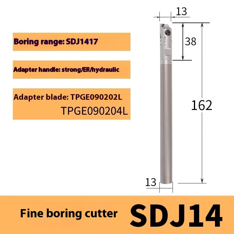 2055-Fine-tuned fine boring cutter set, CNC machining center, adjustable fine boring head, BT40 boring cutter SBJ shank Shandong Denso Pricision Tools Co.,Ltd.