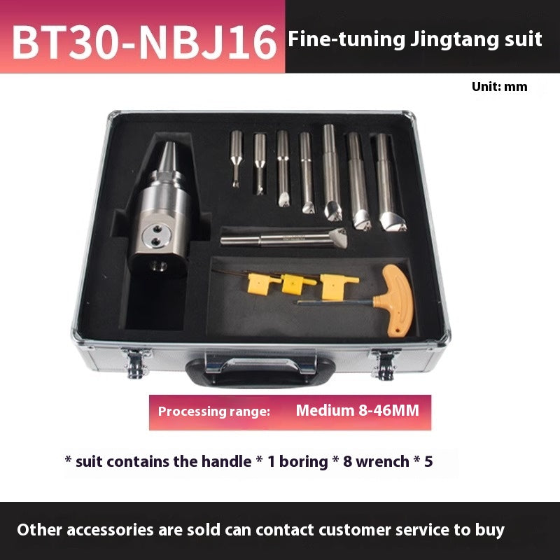 2053-Fine-tuning precision boring tool BT40-EWN tool holder double-edged rough boring tool outer diameter machining center nbh2084NBJ16 set Shandong Denso Pricision Tools Co.,Ltd.